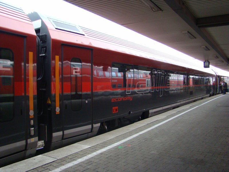 BB-Railjet 63 am Mnchener Hauptbahnhof (16.12.2008)