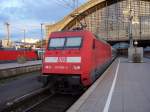 BR 101 064-4 mit dem IC 2318 aus Stuttgart nach Hamburg in Kln am 01.07.07.