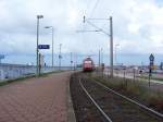 BR 101 122-0 mit dem IC 430 in Norddeich Mole am 23.06.07. Dieser Zug fhrt nach Luxemburg.